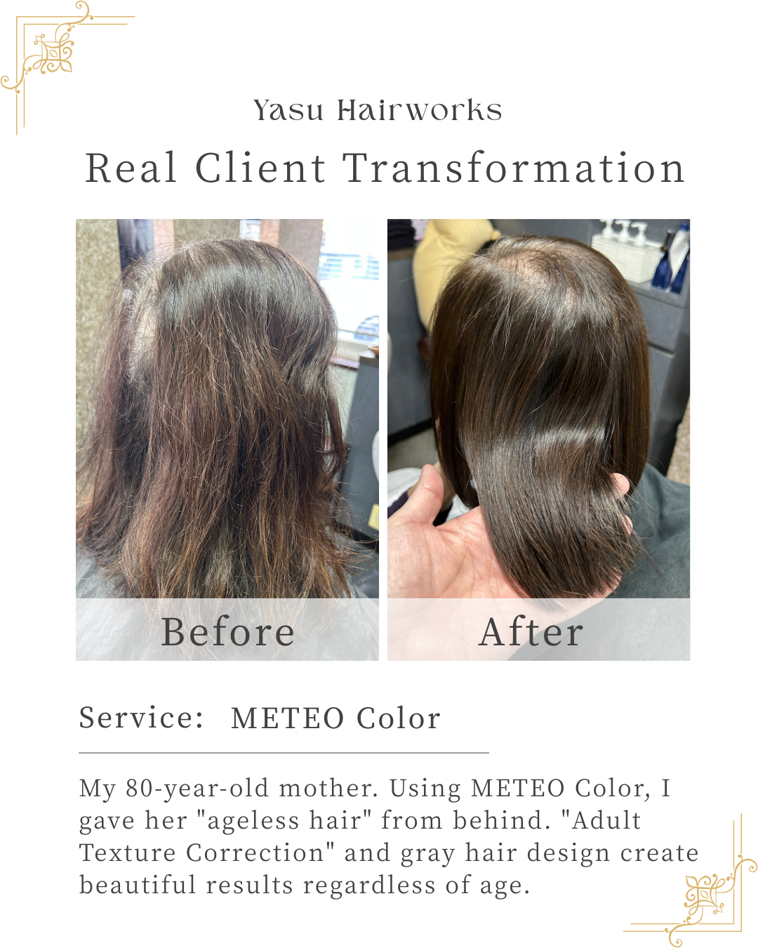 Gallery Wavy hair styled with an iron finish